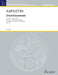 Kapustin: Divertissement Op. 126 for Violin, Cello, and Piano Score and Parts by Nikolai Kapustin