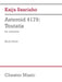 Saariaho: Asteroid 4179: Toutatis for Orchestra Study Score by Kaija Saariaho