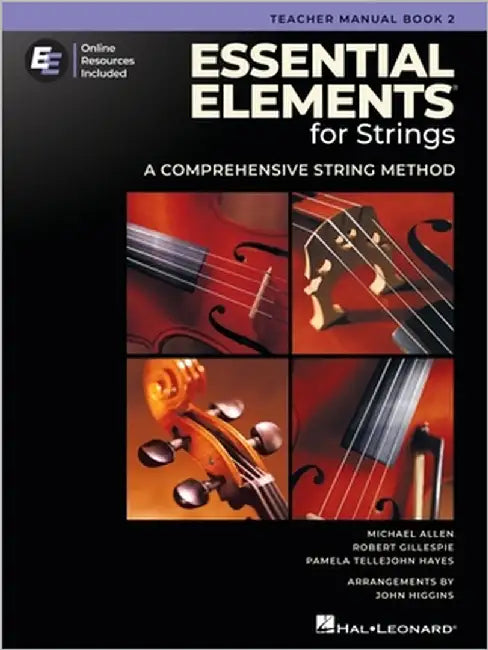 Essential Elements for Strings - Teacher Manual Book 2 with Online Resources by Gillespie, Robert