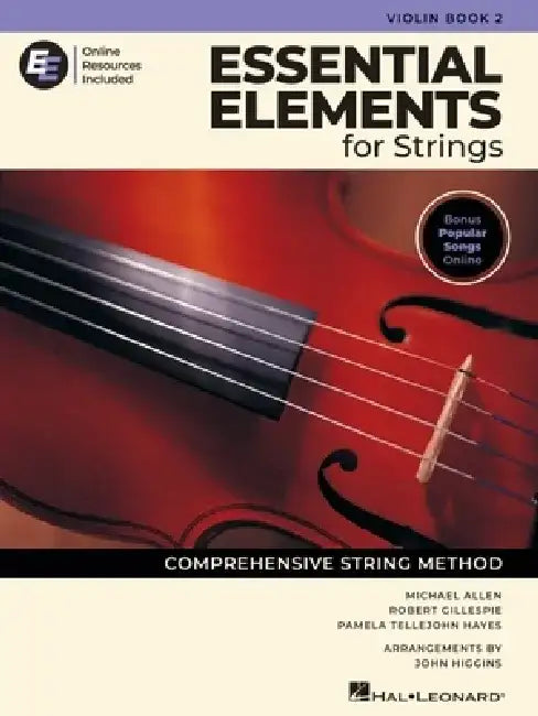 Essential Elements for Strings - Violin Book 2 with Online Resources by Robert Gillespie
