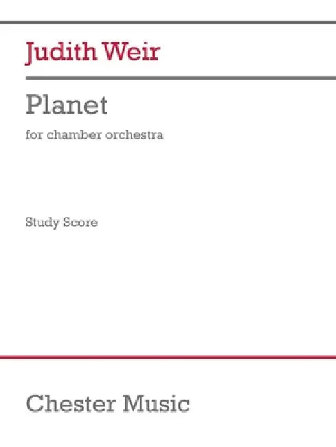 Bell: Planet for Chamber Orchestra Study Score by Iain Bell