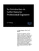 An Introduction to Coffer Dams for Professional Engineers by J. Paul Guyer