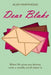 Dear Blake by Alex Nonymous