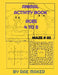 Animal Activity Book Ages 4 - 8 by Rae Maker