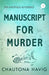 Manuscript for Murder by Chautona Havig