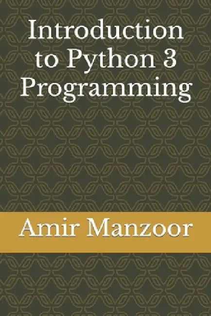 Introduction to Python 3 Programming by Amir Manzoor