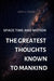 The Greatest Thoughts Known to Mankind: Space Time and Motion by John J. Kaiser