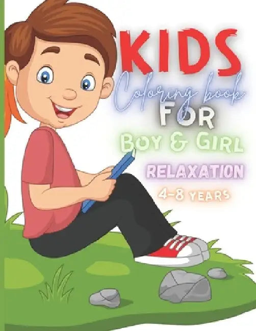 Kids coloring Book for Boy & Girl relaxation: Over 50 stress Relief Designs and Patterns by Yusuf Designs