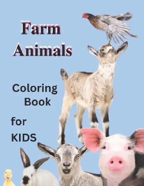 Farm Animals for Kids Coloring Book: Family Pets Series by Jeri Lee C. Ht