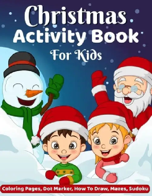 Christmas Activity Book for Kids: Activity Book for Kids by My Fun Books