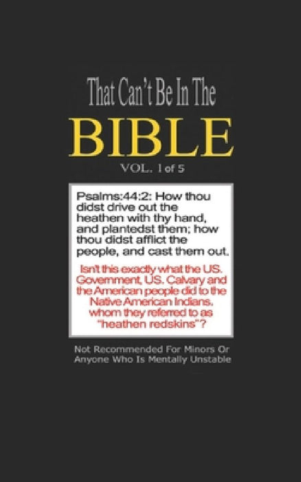 That Can't Be In The Bible by Rodney Mitchell