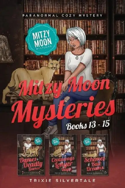 Mitzy Moon Mysteries Books 13-15: Paranormal Cozy Mystery by Trixie Silvertale