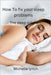 How to Fix Your Sleep Problems: The Sleep Solution by Michelle Lynch