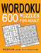 Wordoku 600 Puzzles for Adult: Medium Puzzles with Solution by Amber Darley