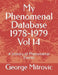 My Phenomenal Database 1978-1979 Vol 14: A History of Phenomenal Events by George Mitrovic