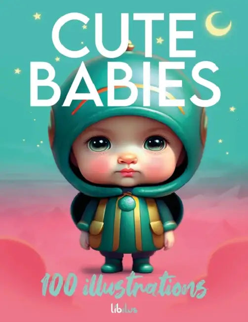 Cute babies: 100 illustrations by Líbilus