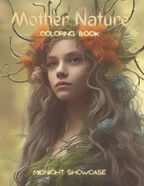 Mother Nature Coloring Book by Midnight Showcase
