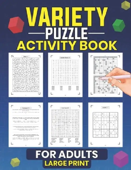 Variety Puzzle: Activity Book by Geneva Elliot