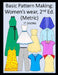 Basic Pattern Making: Women's wear, 2nd Ed. (Metric) by Tt Duong