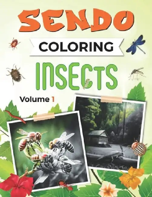 Sendo Coloring Insects Vol 1 by Sendo Coloring
