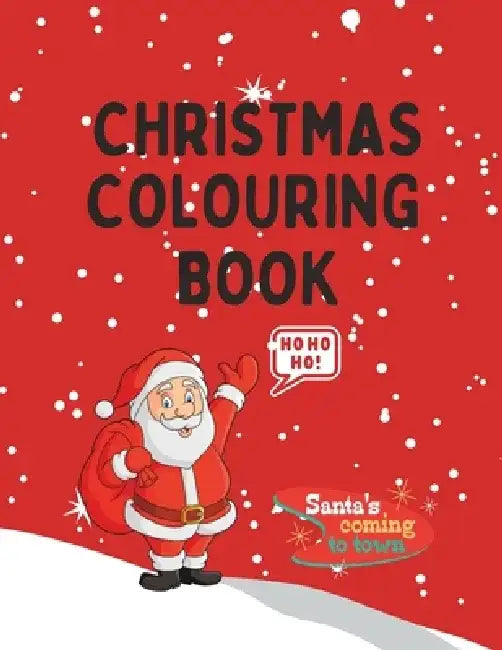Christmas colouring book by Smudge World
