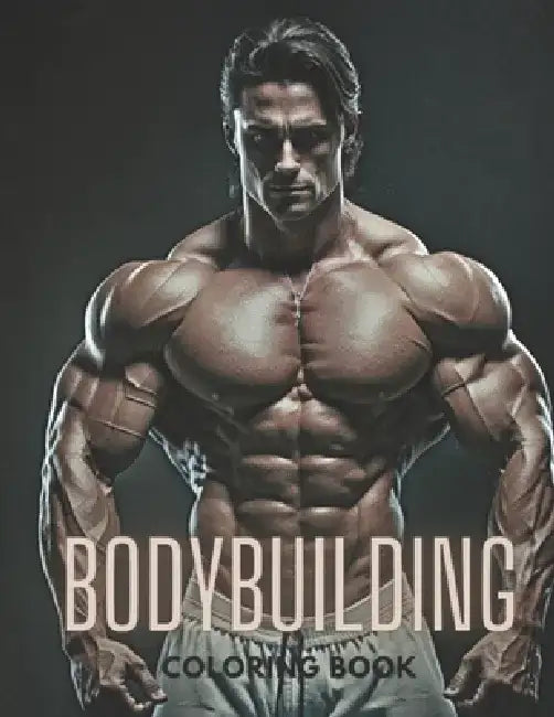 "Muscles in Motion: A Bodybuilding Coloring Book" by Adamgh 19