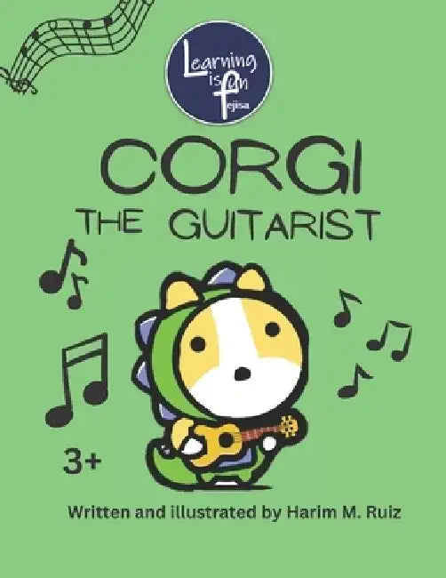 Corgi The Guitarist by Harim Mike Ruiz