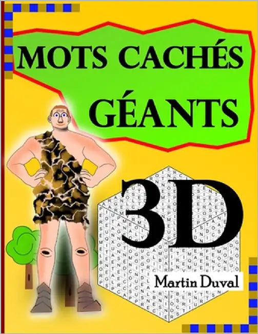 Mots Cachés Géants 3D by Duval, Martin