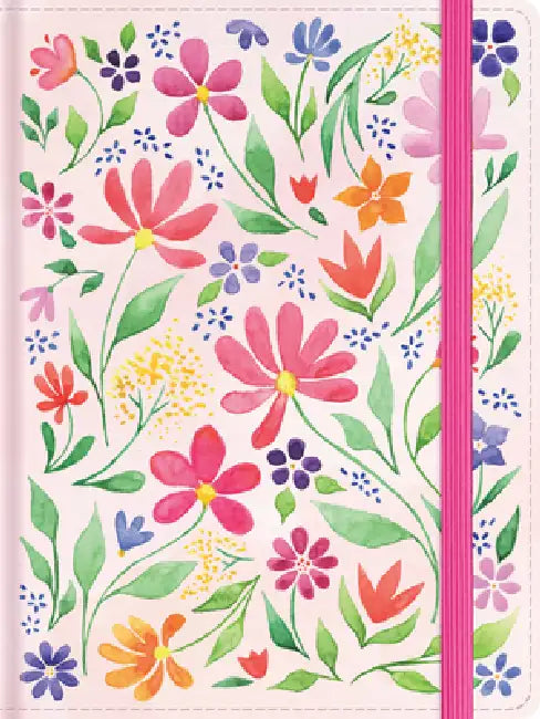 Rvr 1960 Biblia de Apuntes Tamaño Personal, Floreada Tela Impresa by B&h Español Editorial