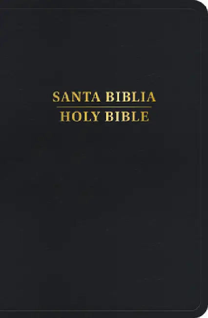 Rvr 1960/KJV Biblia Bilingüe Tamaño Personal, Negro Imitación Piel (Edición 2024) by B&h Español Editorial