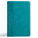 CSB Thinline Bible, Teal Leathertouch by Csb Bibles by Holman