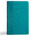 CSB Thinline Bible, Teal Leathertouch by Csb Bibles by Holman