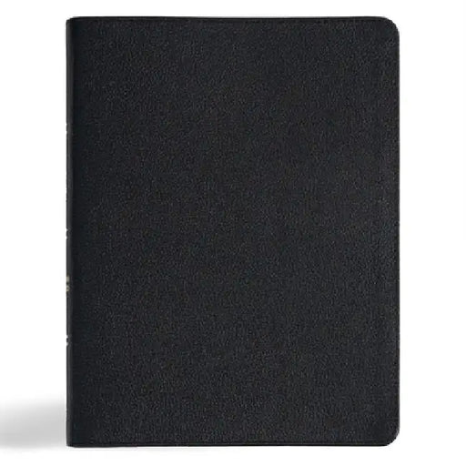 CSB Men of Character Bible, Revised and Updated, Black Genuine Leather, Indexed by Csb Bibles by Holman