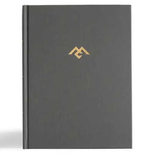 CSB Men of Character Bible, Revised and Updated, Charcoal Cloth Over Board by Csb Bibles by Holman