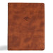 CSB Men of Character Bible, Revised and Updated, Brown Leathertouch by Csb Bibles by Holman
