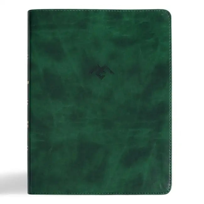 CSB Men of Character Bible, Revised and Updated, Forest Leathertouch by Csb Bibles by Holman
