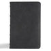 CSB Personal Size Bible, Holman Handcrafted Collection, Marbled Slate Premium Calfskin by Csb Bibles by Holman
