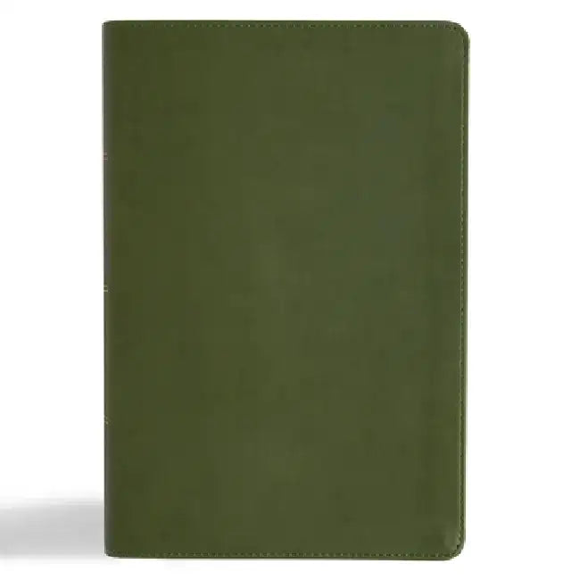 CSB Oswald Chambers Bible, Olive Leathertouch: Includes My Utmost for His Highest Devotional and Other Select Works by Oswald Chambers by Csb Bibles by Holman