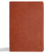 CSB Giant Print Reference Bible, Digital Study Edition, Burnt Sienna Leathertouch by Csb Bibles by Holman