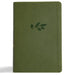 CSB Giant Print Reference Bible, Digital Study Edition, Olive Leathertouch by Csb Bibles by Holman
