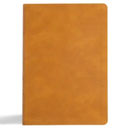 CSB Super Giant Print Reference Bible, Digital Study Edition, Camel Suedesoft Leathertouch by Csb Bibles by Holman