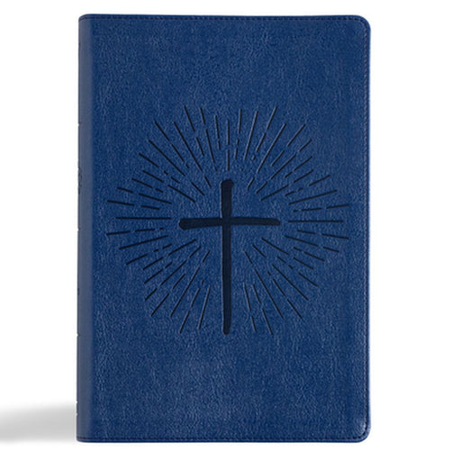 KJV One Big Story Bible, Royal Blue Leathertouch: Connecting Christ Throughout God's Story by Holman Bible Publishers