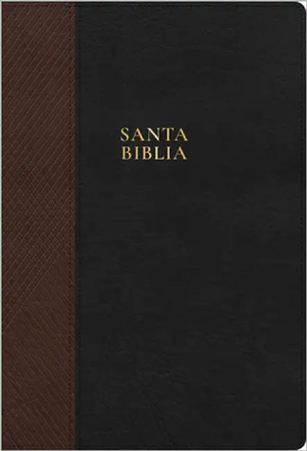 Rvr 1960 Biblia Letra Supergigante, Negro Con Café Símil Piel, Con Índice: Con Referencias. Nueva Tipografía by B&h Español Editorial