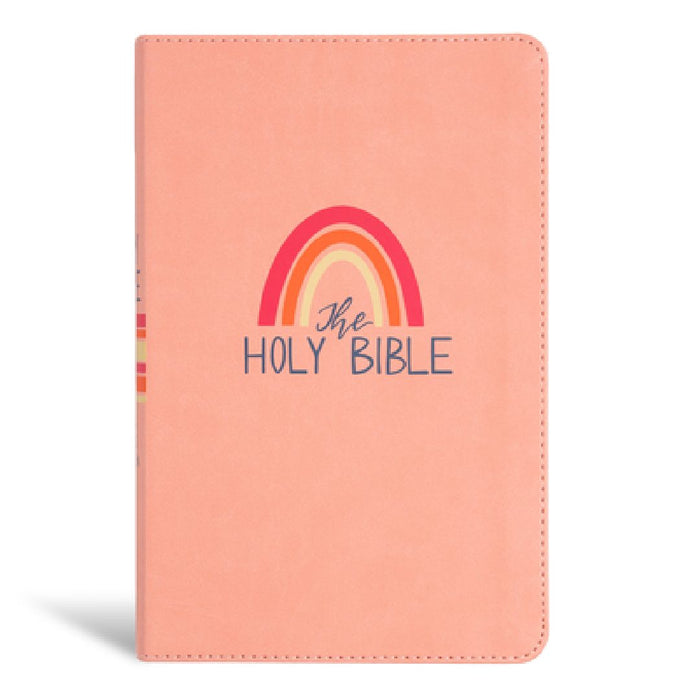 KJV Kids Bible, Peach Leathertouch by Holman Bible Publishers