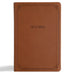NASB Large Print Thinline Bible, Value Edition, Brown Leathertouch by Holman Bible Publishers