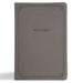 NASB Large Print Thinline Bible, Value Edition, Charcoal Leathertouch by Holman Bible Publishers