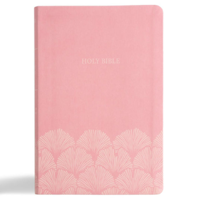 NASB Large Print Thinline Bible, Value Edition, Soft Pink Leathertouch by Holman Bible Publishers