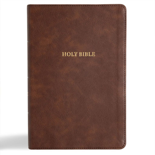 CSB Grace Bible, Brown Leathertouch (Dyslexia Friendly) by 2k/Denmark