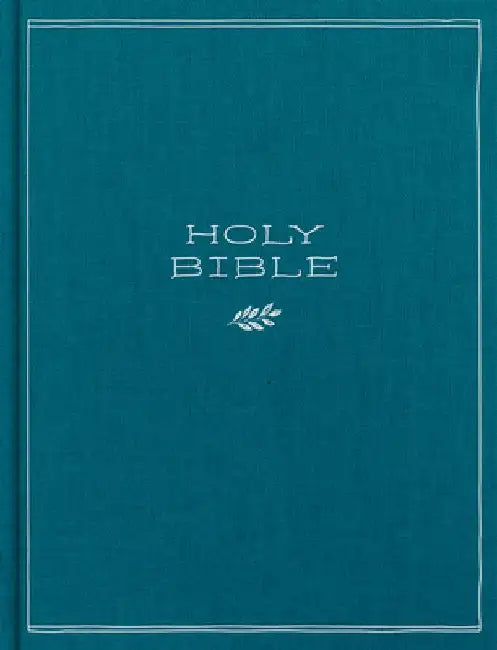 CSB Illustrator's Notetaking Bible, Large Print Edition, Deep Caribbean Blue Cloth Over Board by Csb Bibles by Holman