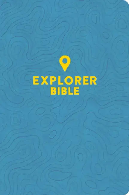 CSB Explorer Bible for Kids, Sky Blue Leathertouch, Indexed: Placing God's Word in the Middle of God's World by Csb Bibles by Holman